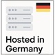 Hosted in Germany Icon (KI generiert)